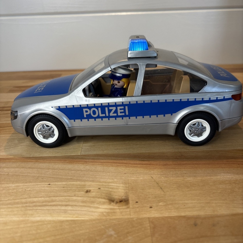 Playmobil 5179 City Action Polizei Auto Police Car Flashing Light Complete Works - Picture 5 of 10